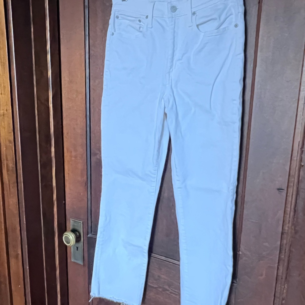 J crew Women's White Jeans size 26